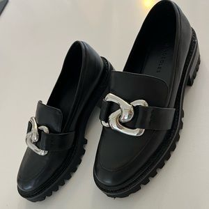 Aerosoles Black Lug Loafer